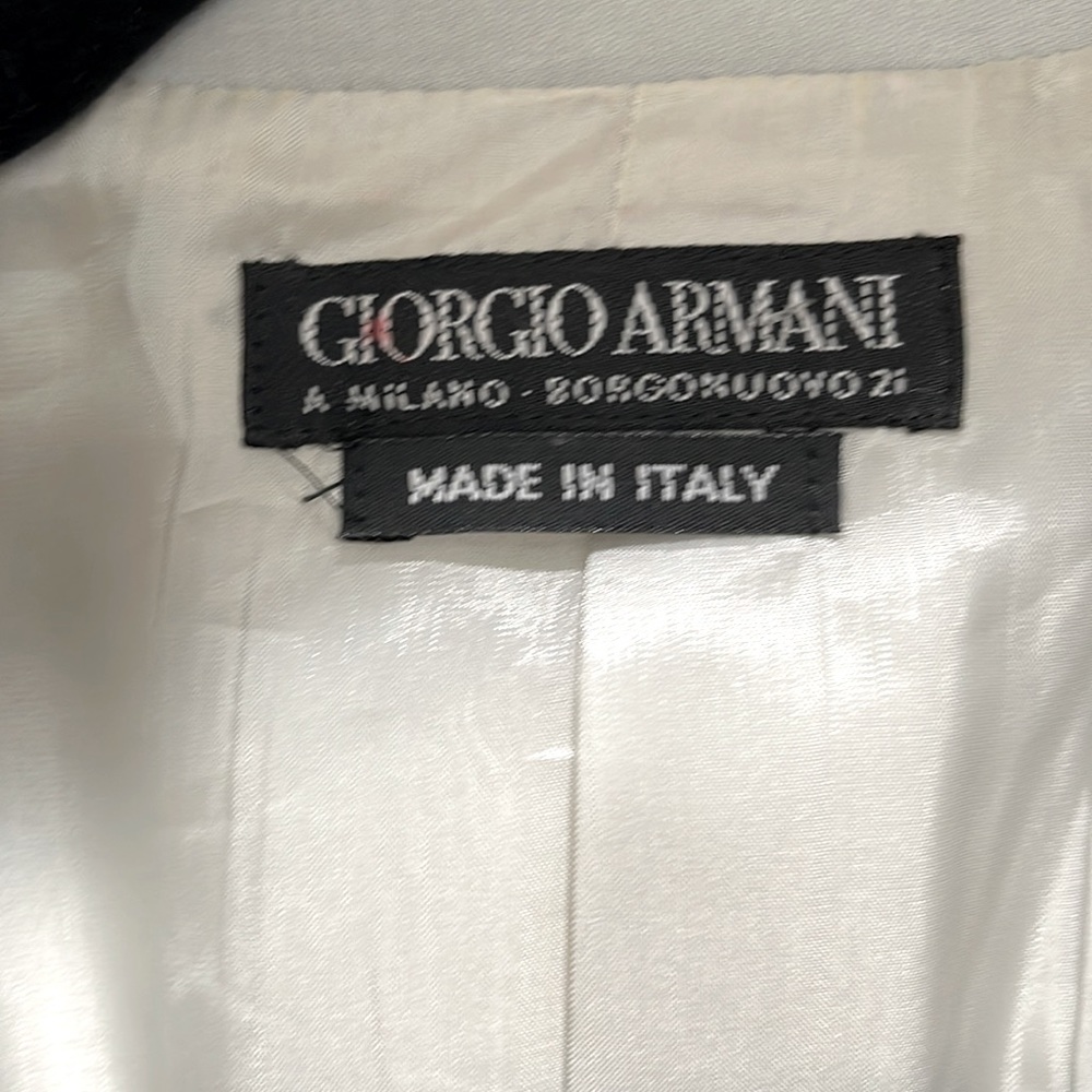 Giorgio Armani 90’s lined blazer
